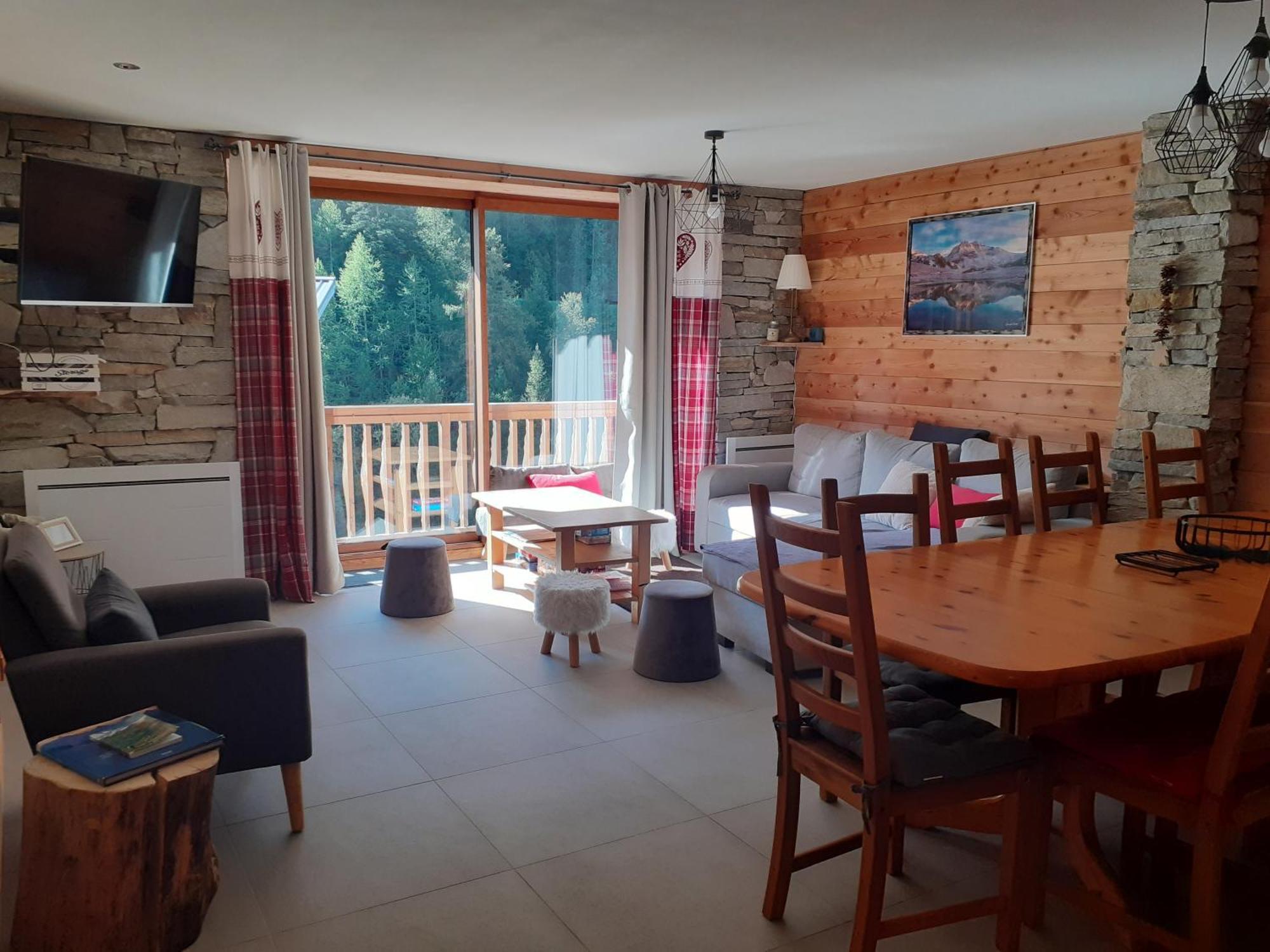 Appartement Chaleureux Avec Wifi De 10 Personnes A Val-Cenis Lanslebourg-Mont-Cenis Exterior foto